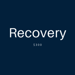 Recovery Package at Athlete Within downtown LA, California